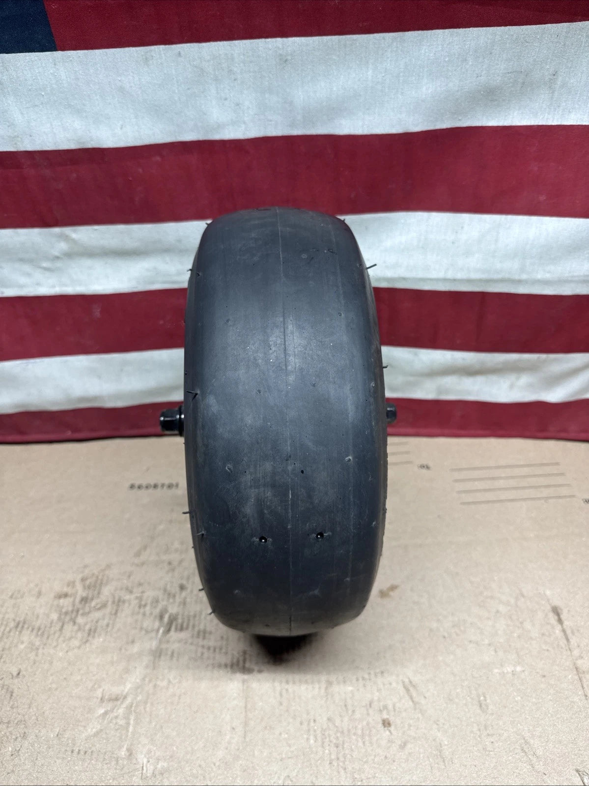 Front Wheel with Tire for Ryobi Z42Li 80v Zero Turn Mower + Axel & Spacers