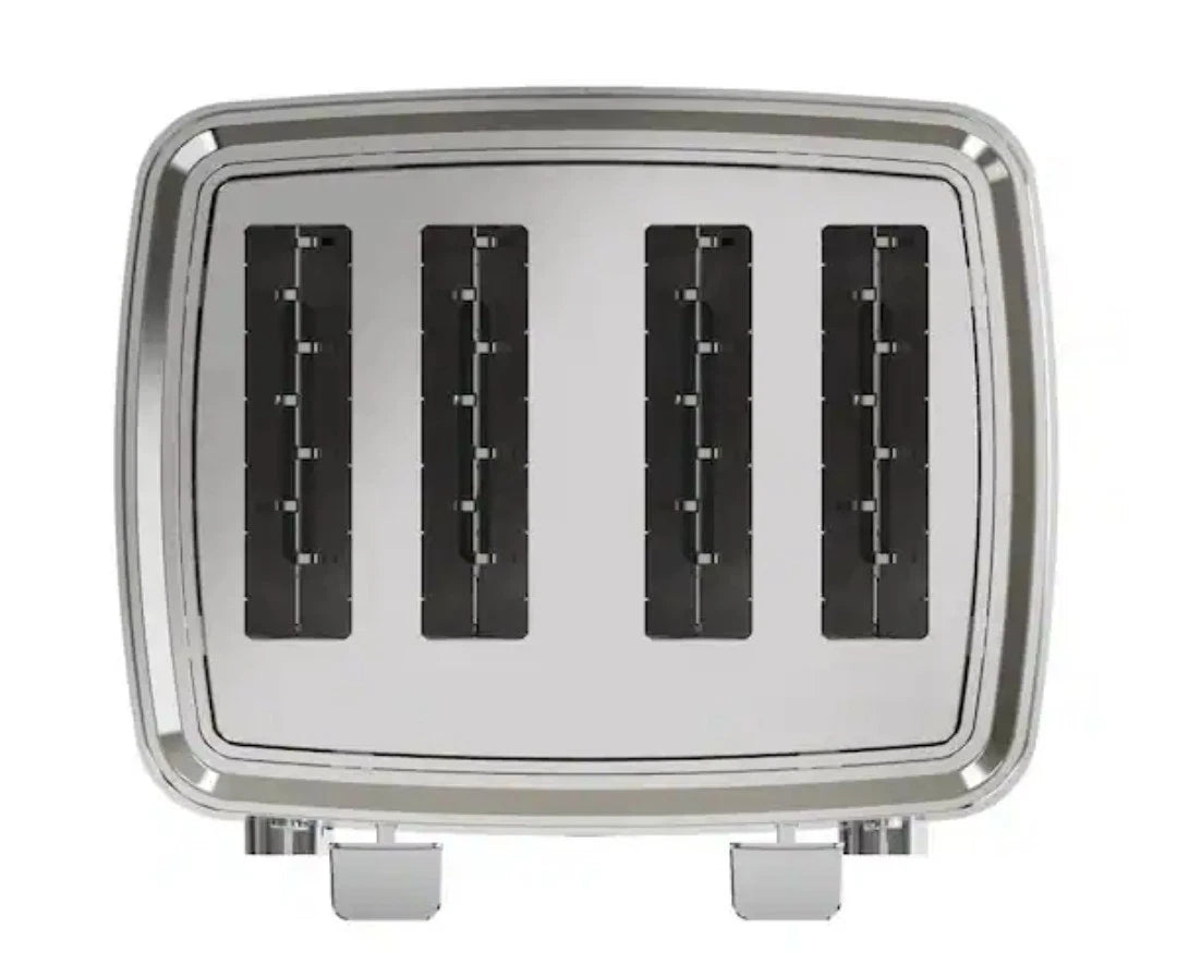 GE 4-Slice Toaster, Stainless Steel Toaster with Wide Slots New No Original Box