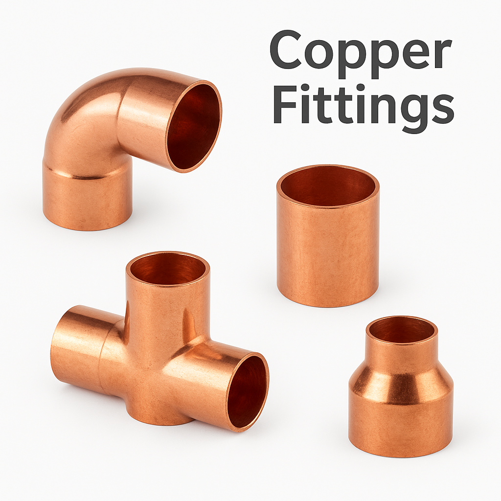 Copper Fittings – Sweat, Press & Push Connect Fittings for Plumbing