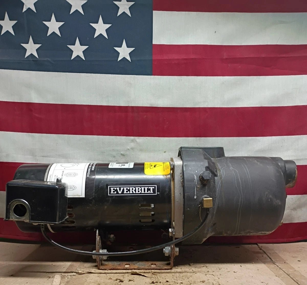 HDSWJ7P Everbilt Shallow Well Jet Pump Plastic 3/4HP For Parts READ