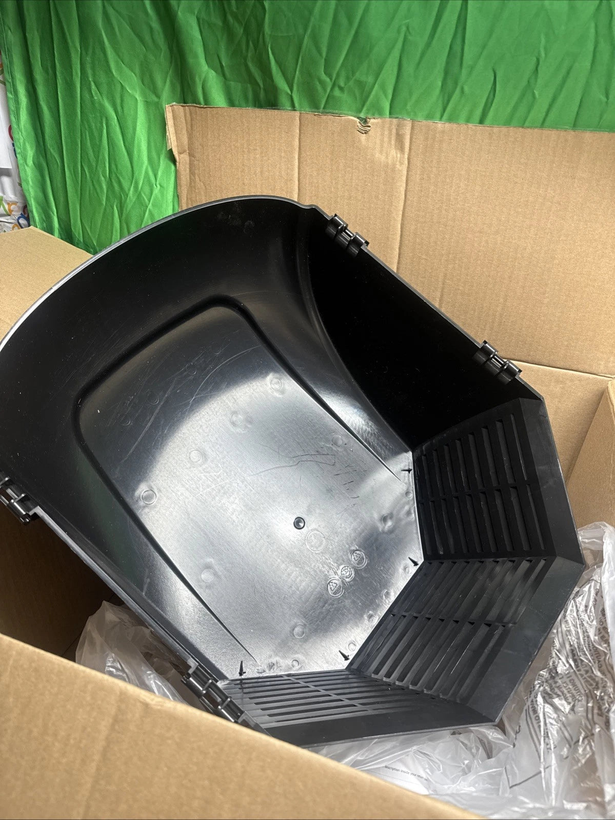 MaxxAir 00-933082 Roof Vent Cover; Maxxair II, Black.