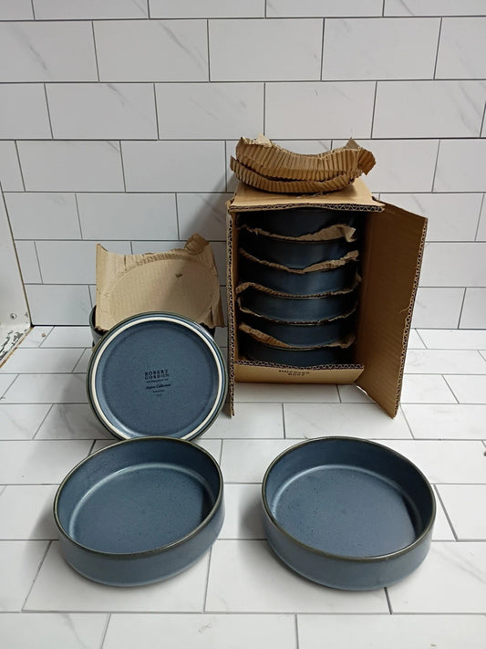 Lot of 12 Steelite International 6124RG094 Stack Bowl 6 1/4"x 1 3/4" 17oz Storm