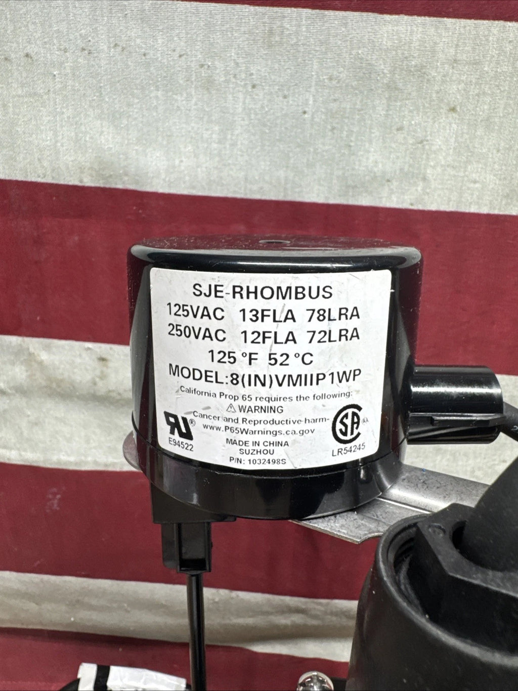 Everbilt HDSP25V 1/4 HP Aluminum Submersible Sump Pump Vertical Switch Open Box