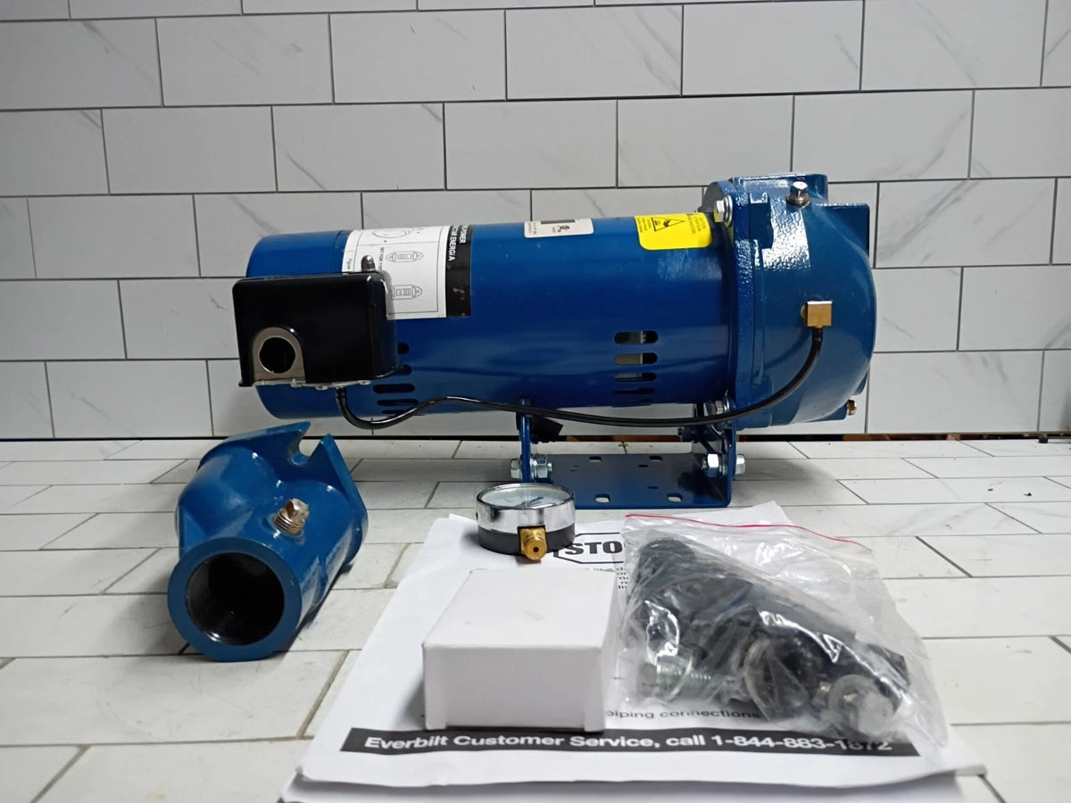 Everbilt HDCWJ10 1 HP Professional Convertible Jet Pump FOR PARTS READ