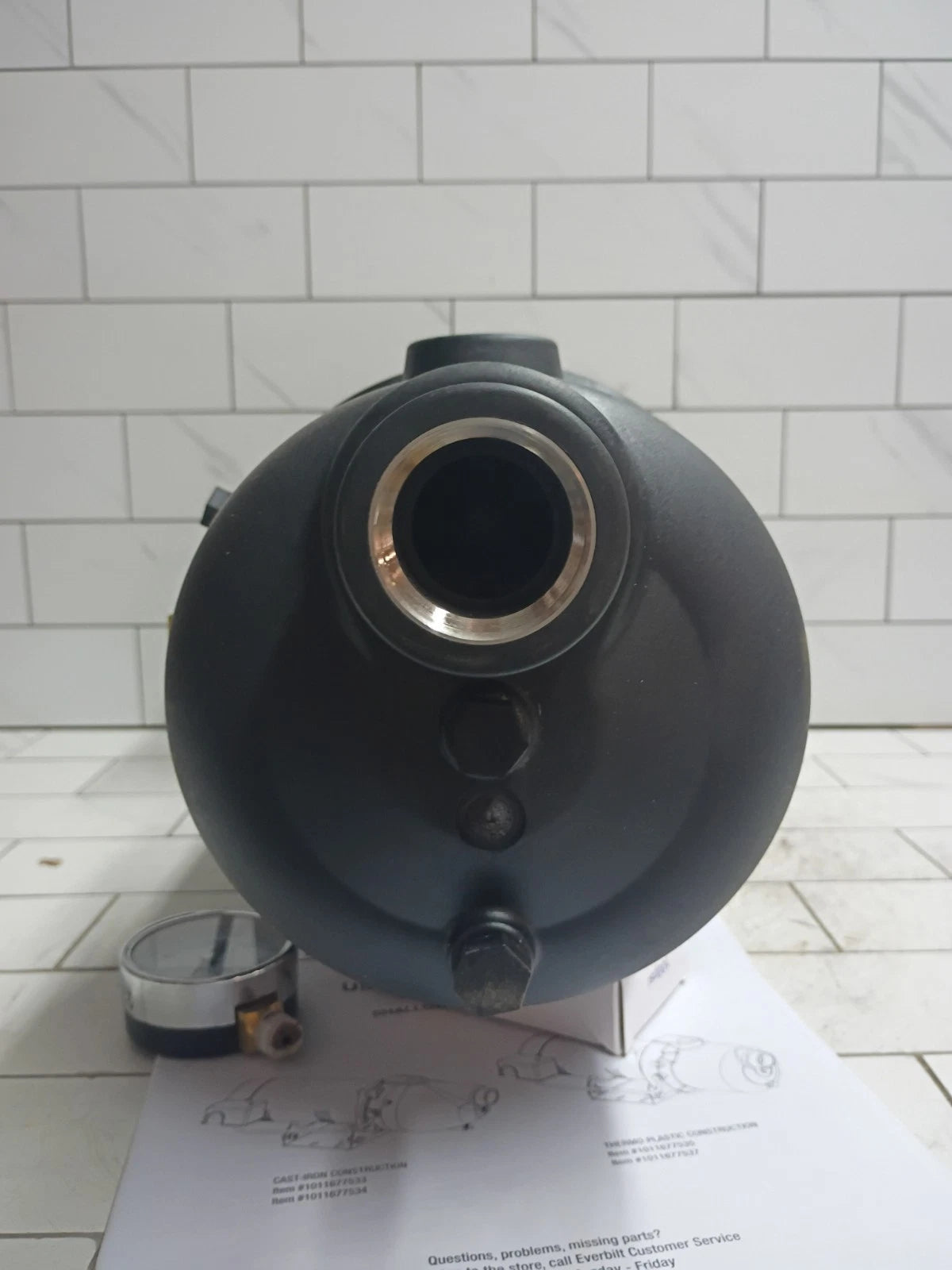 Everbilt HDSWH5P 1/2 HP Plastic Shallow Well Jet Pump New Open Box