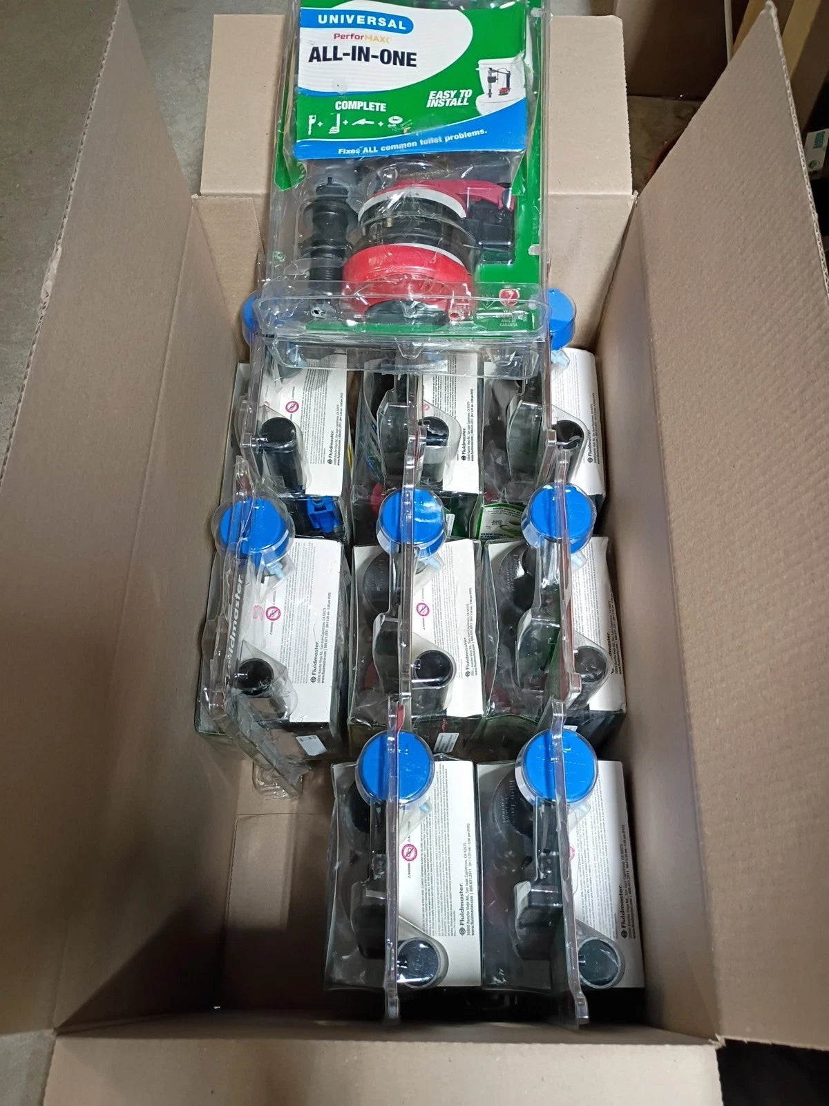 LOT OF 9 Fluidmaster Universal Complete Toilet Rebuild Repair Kit 10" H 400ARHRK