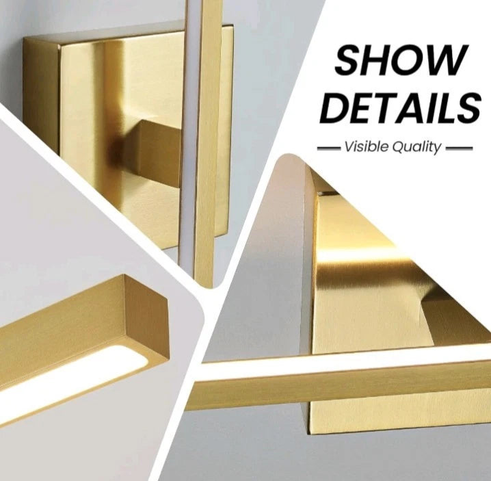 CCYCOL Gold Bathroom Vanity Light Fixtures - 39 inch Open Box