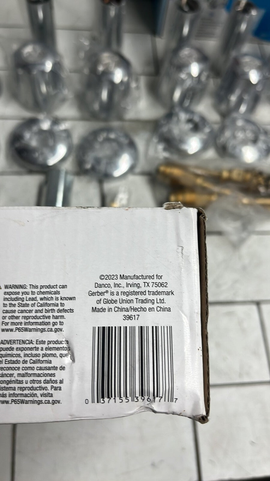 2PK Danco 39617 Tub/Shower Remodeling Kit for Gerber - CHROME Open Box