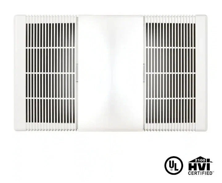 Broan Nutone 765H80L 80 CFM Ceiling Bathroom Exhaust Fan Light 1300Watt Heater ~