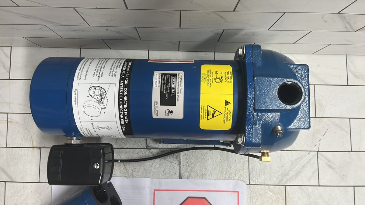 Everbilt HDCWJ10, 1 HP Professional Convertible Jet Pump PARTS ONLY