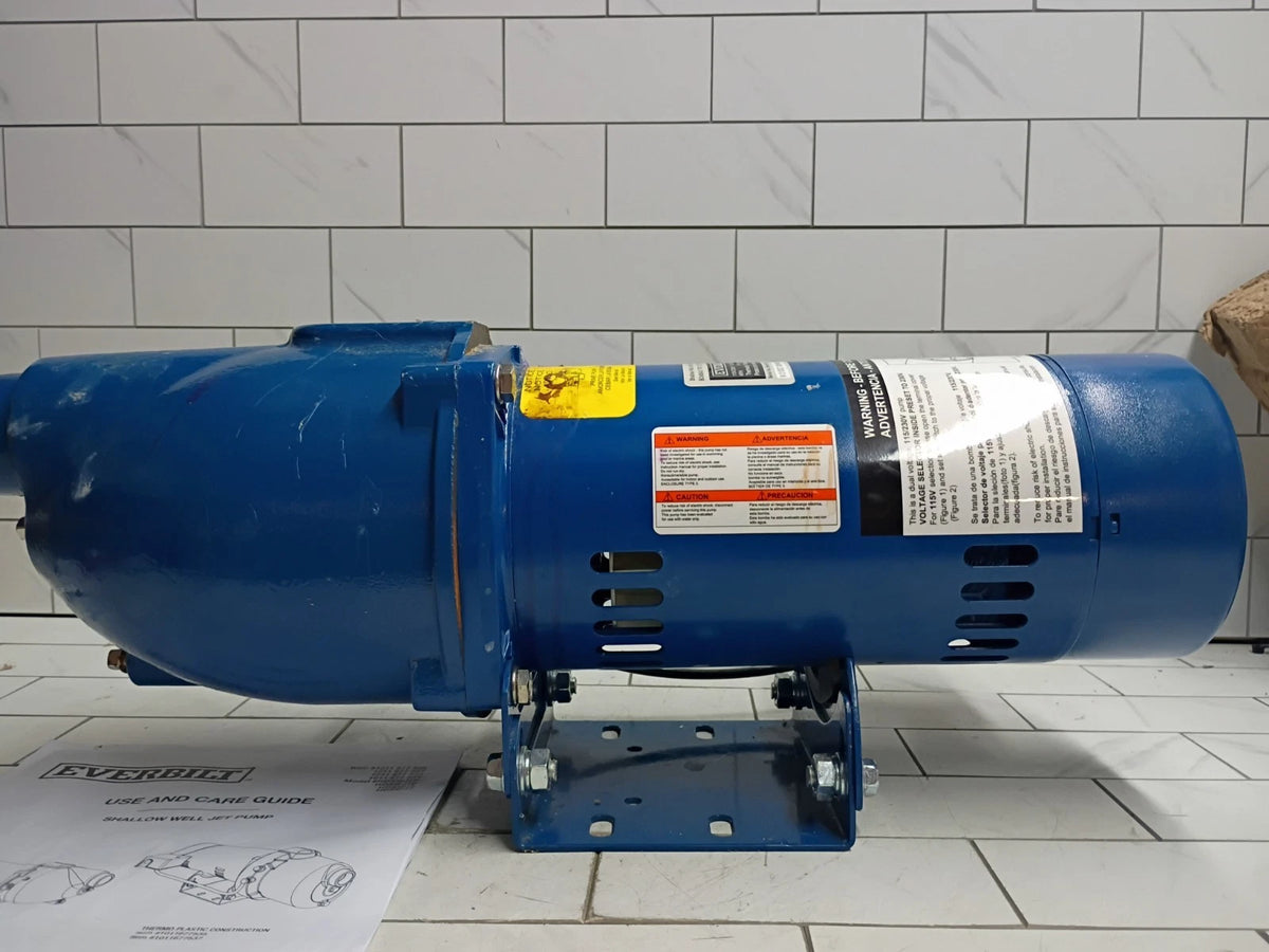 Everbilt HDSWJ7 3/4 HP Cast Iron Shallow Well Jet Pump FOR PARTS