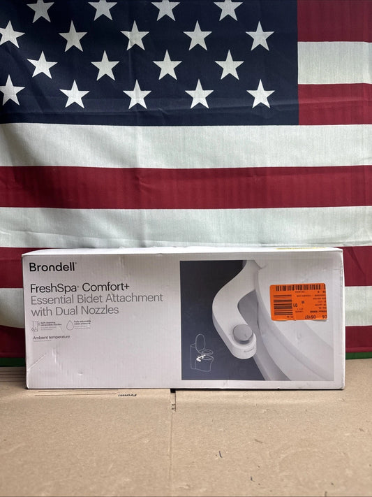 Brondell FSR-15 FreshSpa Comfort+ Bidet Attachment Non-Electric Ambient Temp