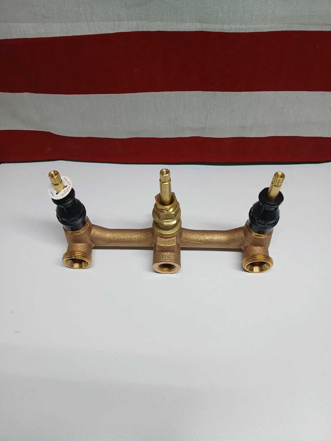 Pfister 8 in. Fixed Brass 3-Handle Valve Body 01-31XA
