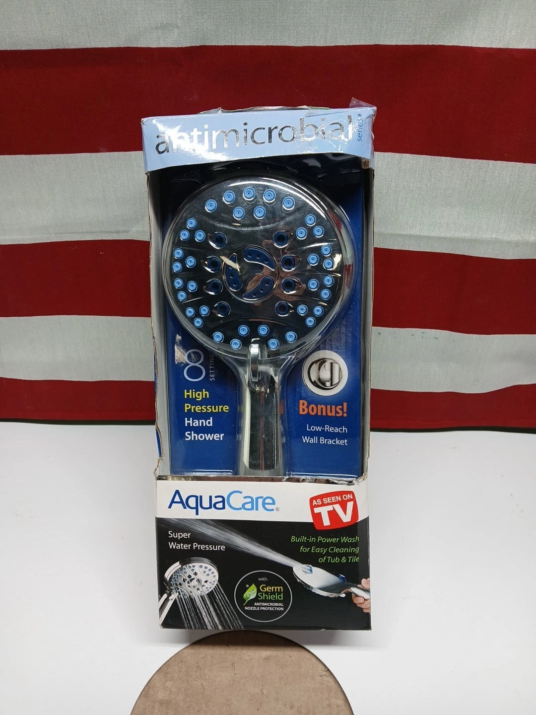 Aquacare AquaCare Antimicrobial Luxury Handheld Shower Head (8955)