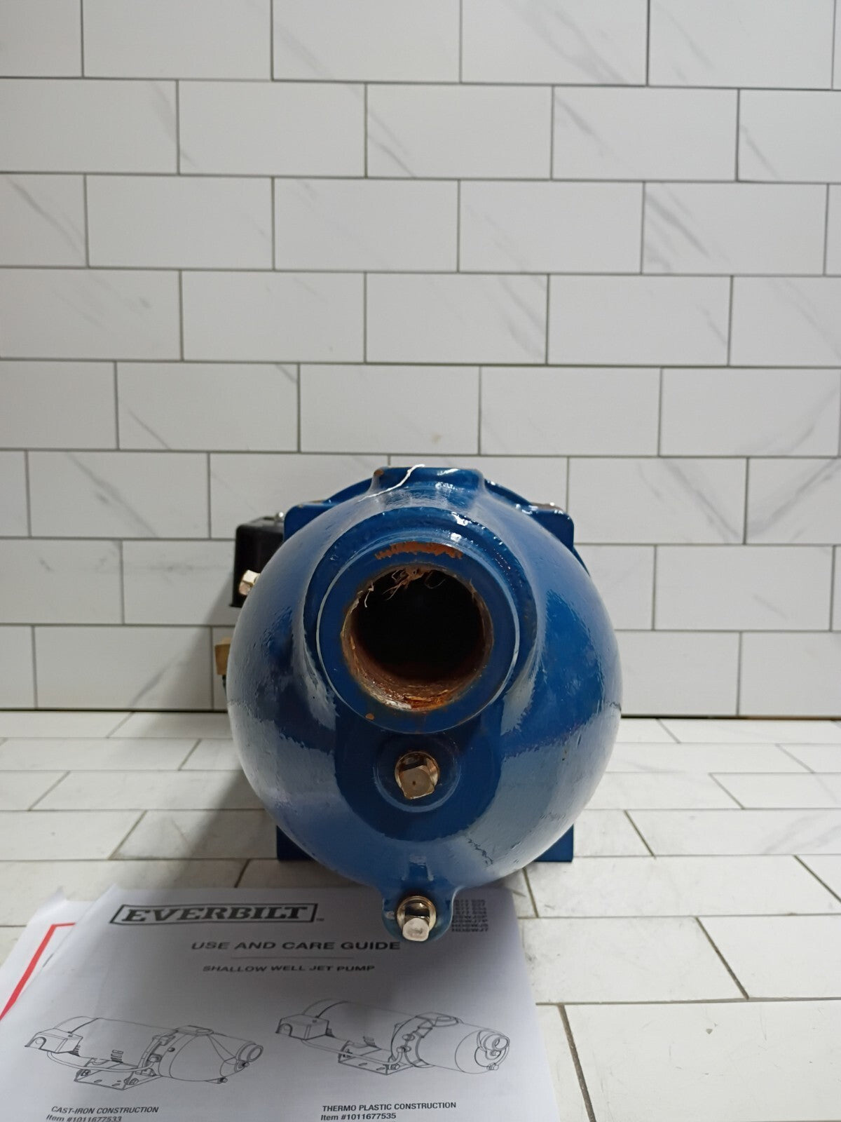 Everbilt HDSWJ7 3/4 HP Cast Iron Shallow Well Jet Pump *Parts Only*