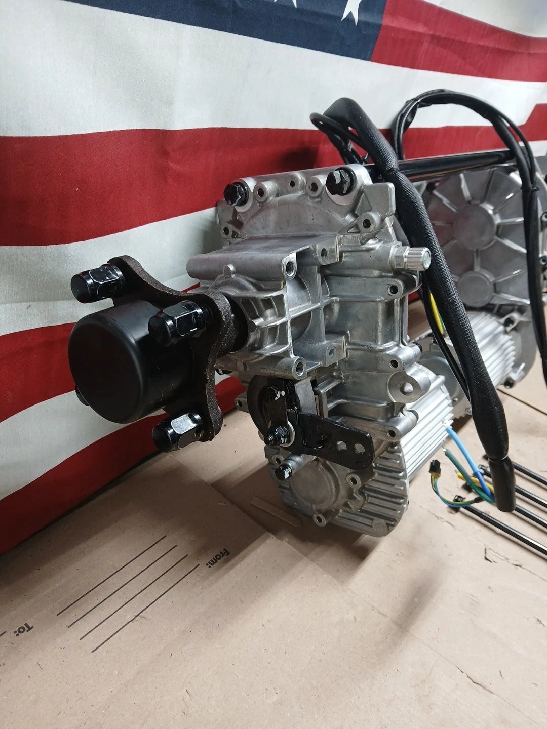 Complete Drive Motor & Transaxle Assembly Ryobi 42 Z42Li 80v Zero Turn Mower