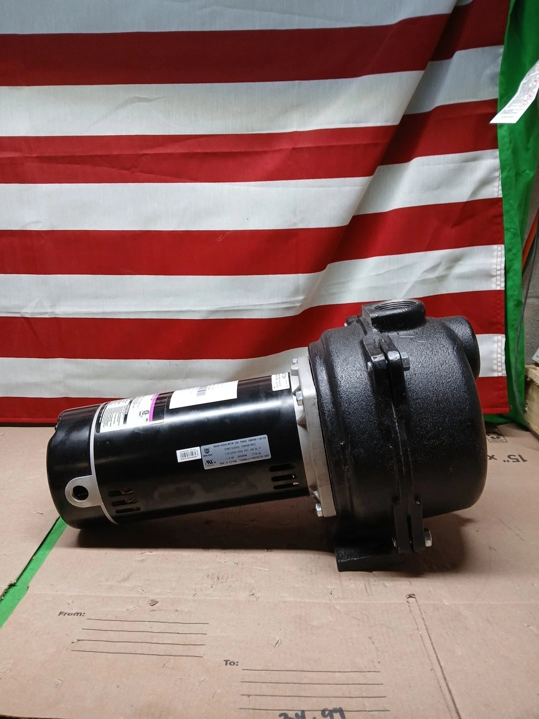 Wayne 1-1/2 HP Cast Iron Quick-Prime Lawn-Sprinkler Pump. NOB/