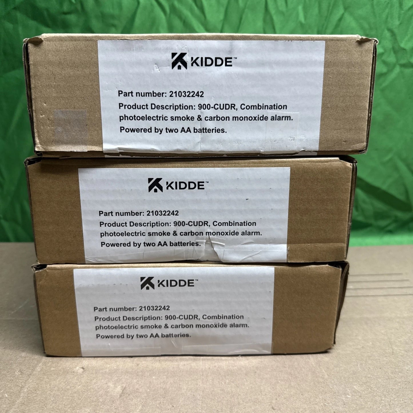 Kidde Smoke & CO Detector, AA Battery, LED, Apr 2023 (900-CUDR)