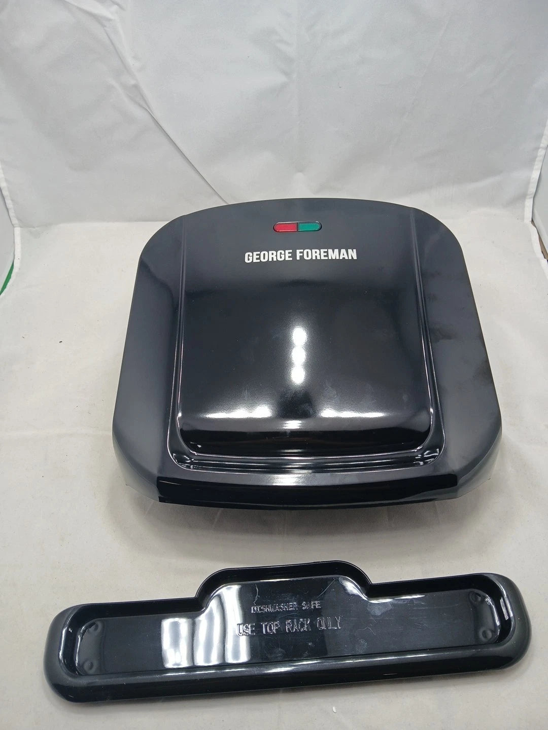 NOB George Foreman GRP1060B-TX Family Size Removable Plate Grill Black Sealed