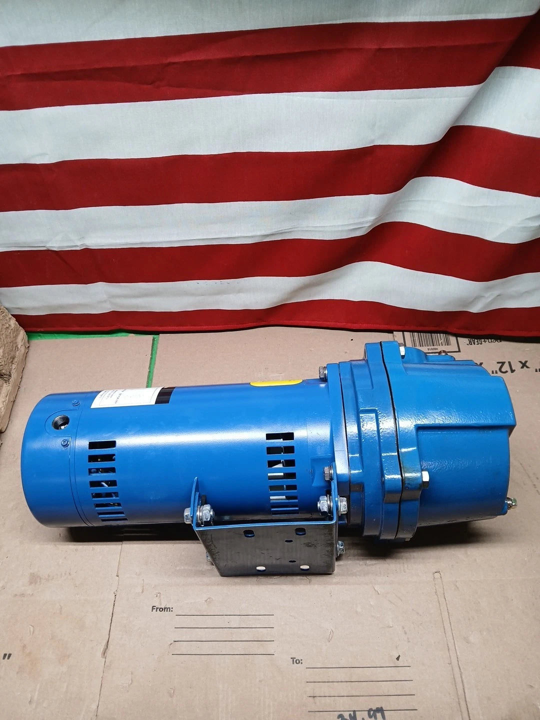 Everbilt Professional Irrigation Pump Cast Iron 2 HP Dual Voltage, READ DESC