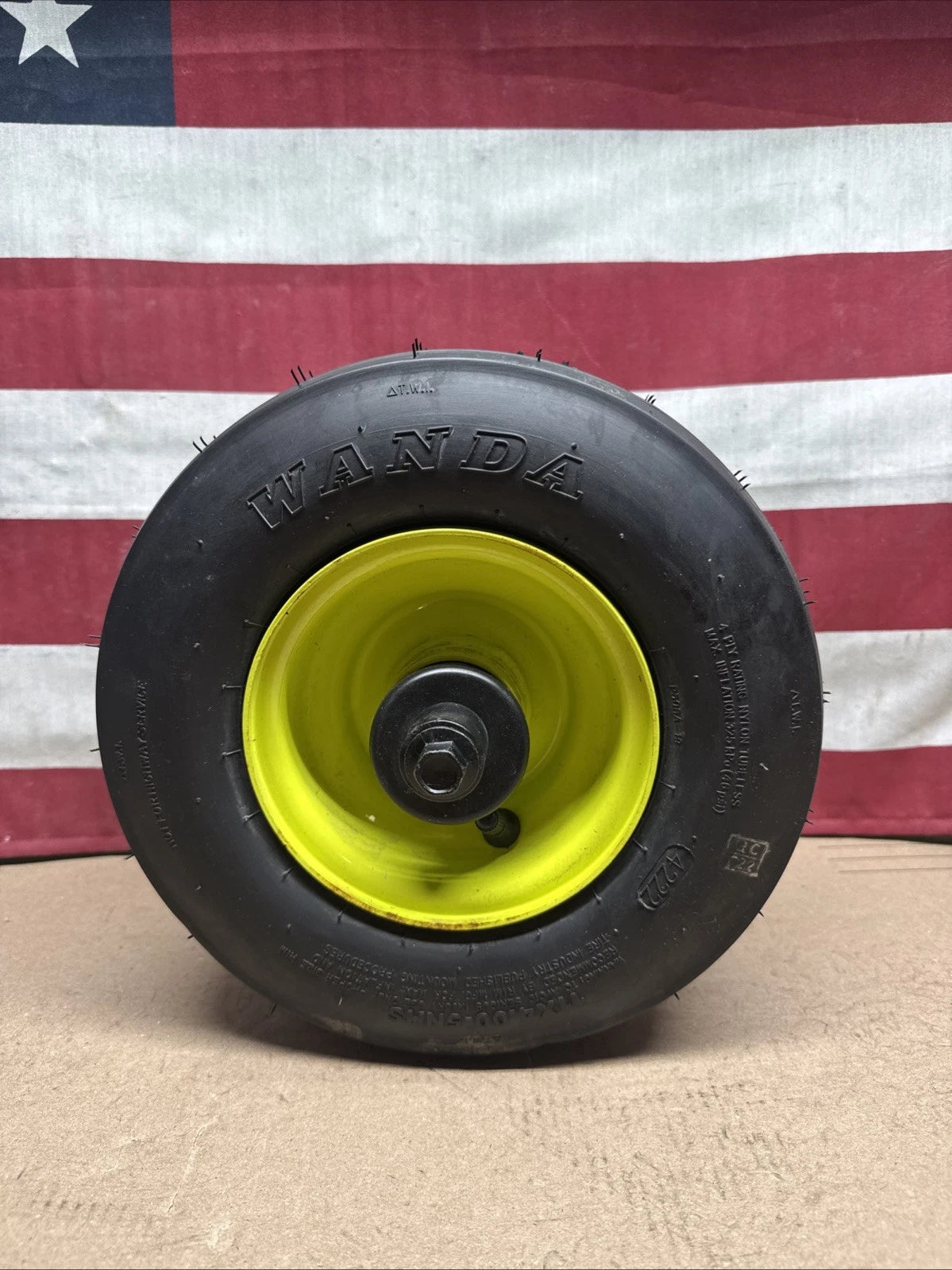 Front Wheel & Tire for Ryobi Z30Li 80v Zero Turn Mower