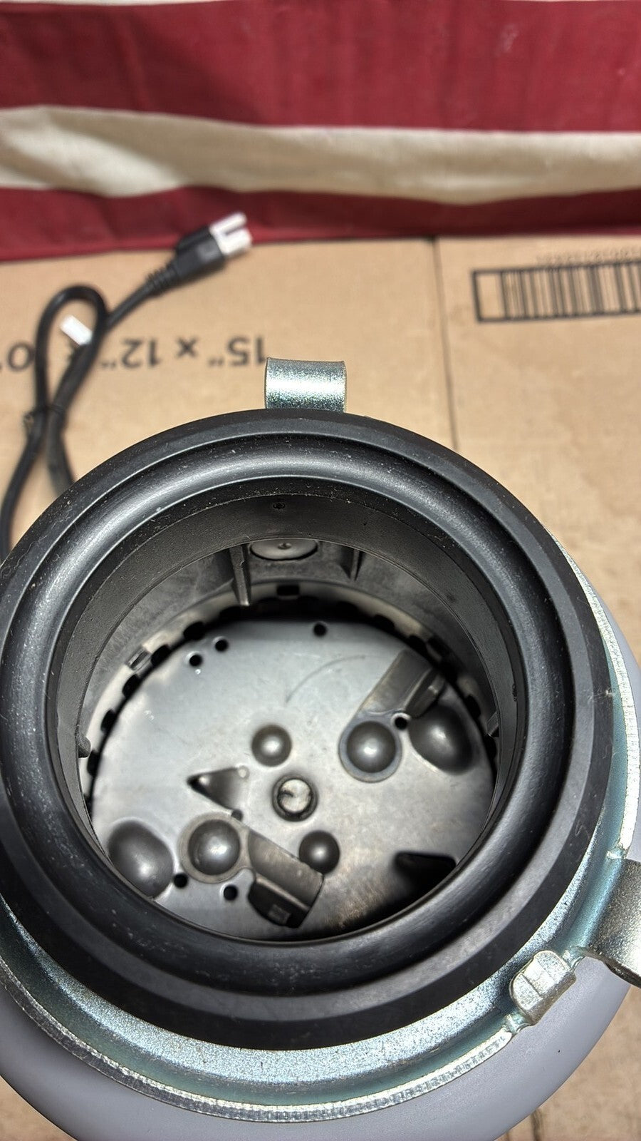 Glacier Bay TurboGrind 1/2 Hp Garbage Disposal with Power Cord OB. *DESCRIPTION*