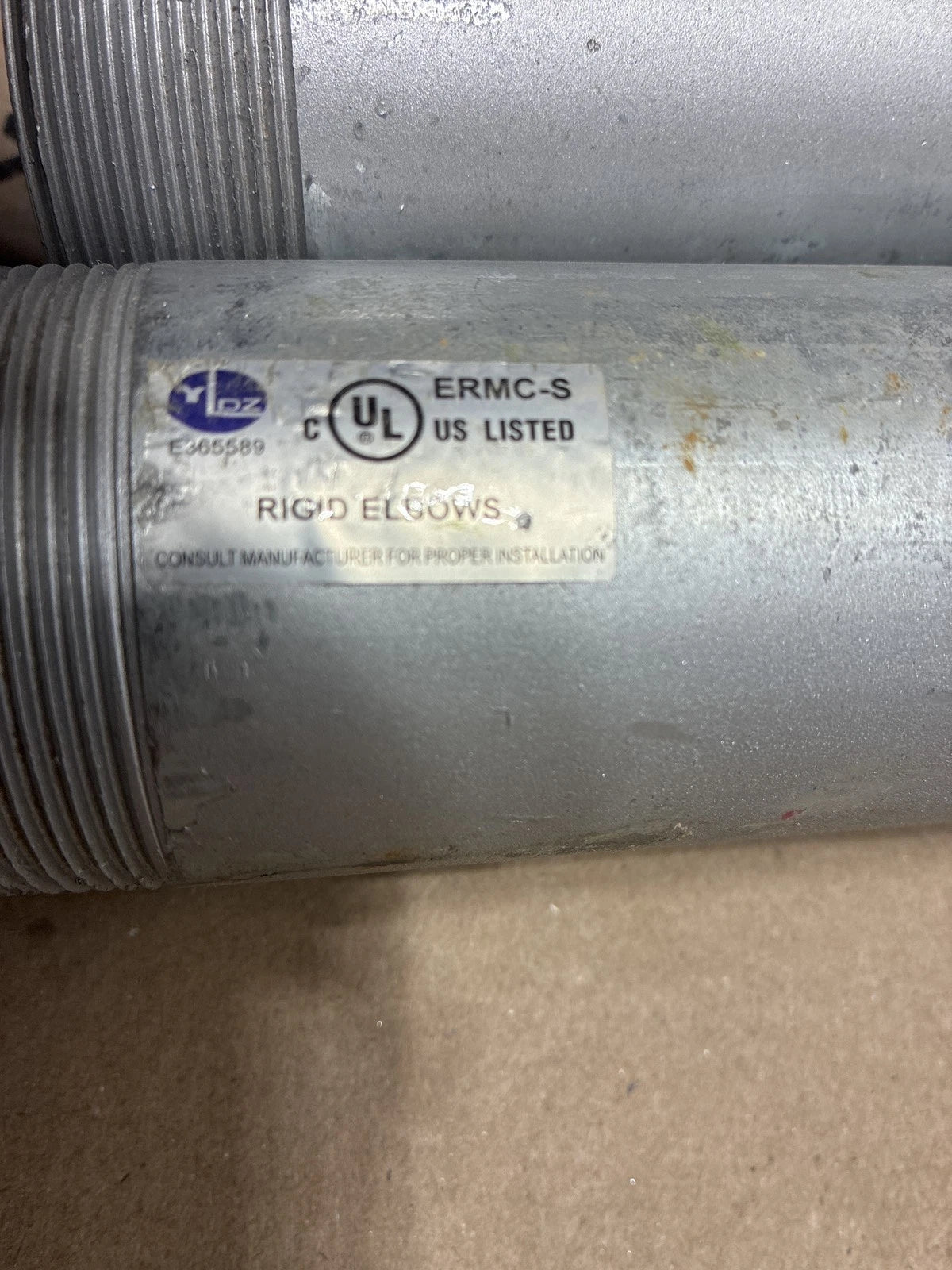 5-PK RIGID 2" STEEL THREADED 45 DEG CONDUIT ELBOW 6422 OPEN BOX