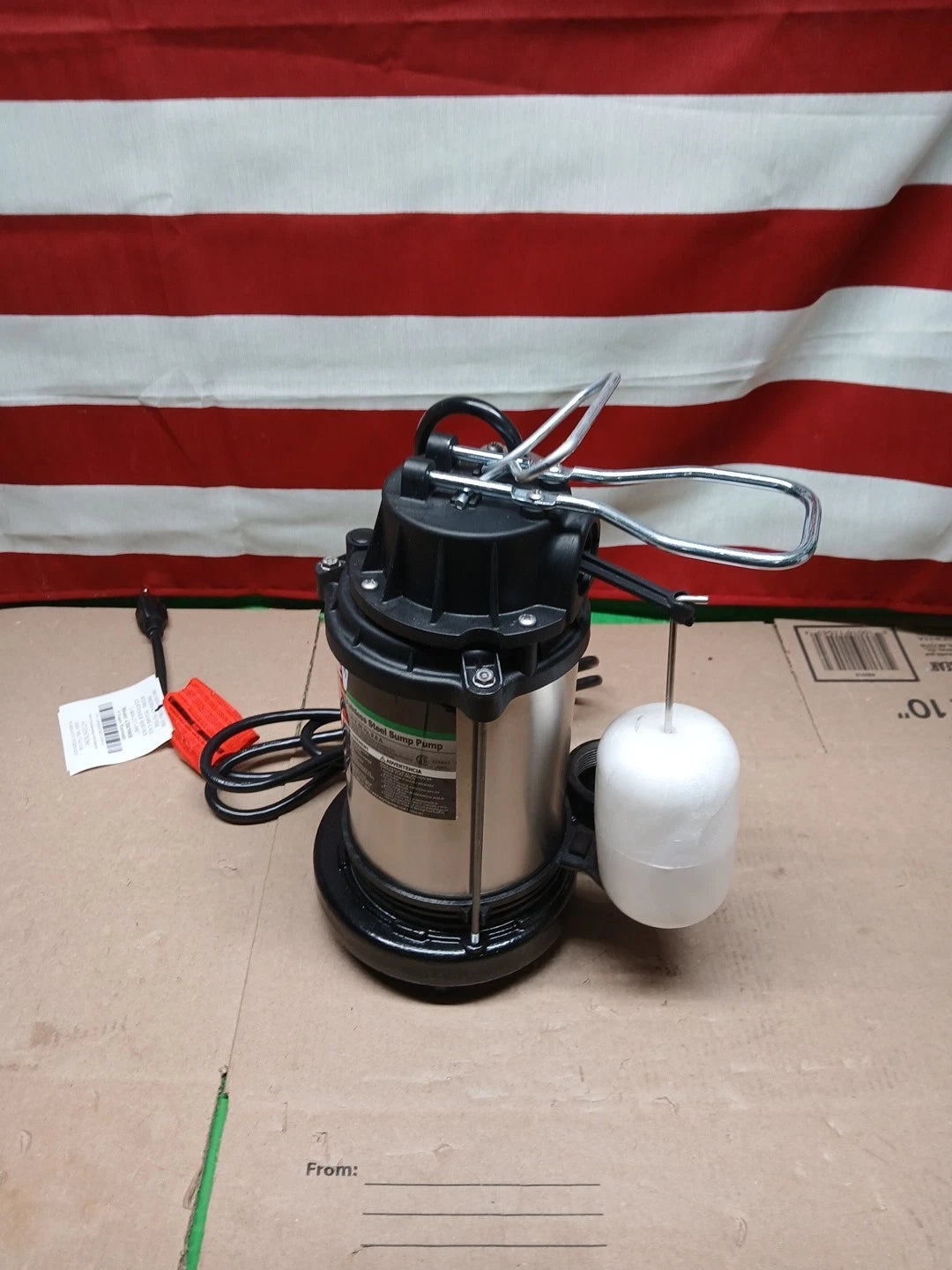 Wayne 58321-WYN3 CDU980E 3/4 HP Cast Iron and Stainless Steel Sump Pump..