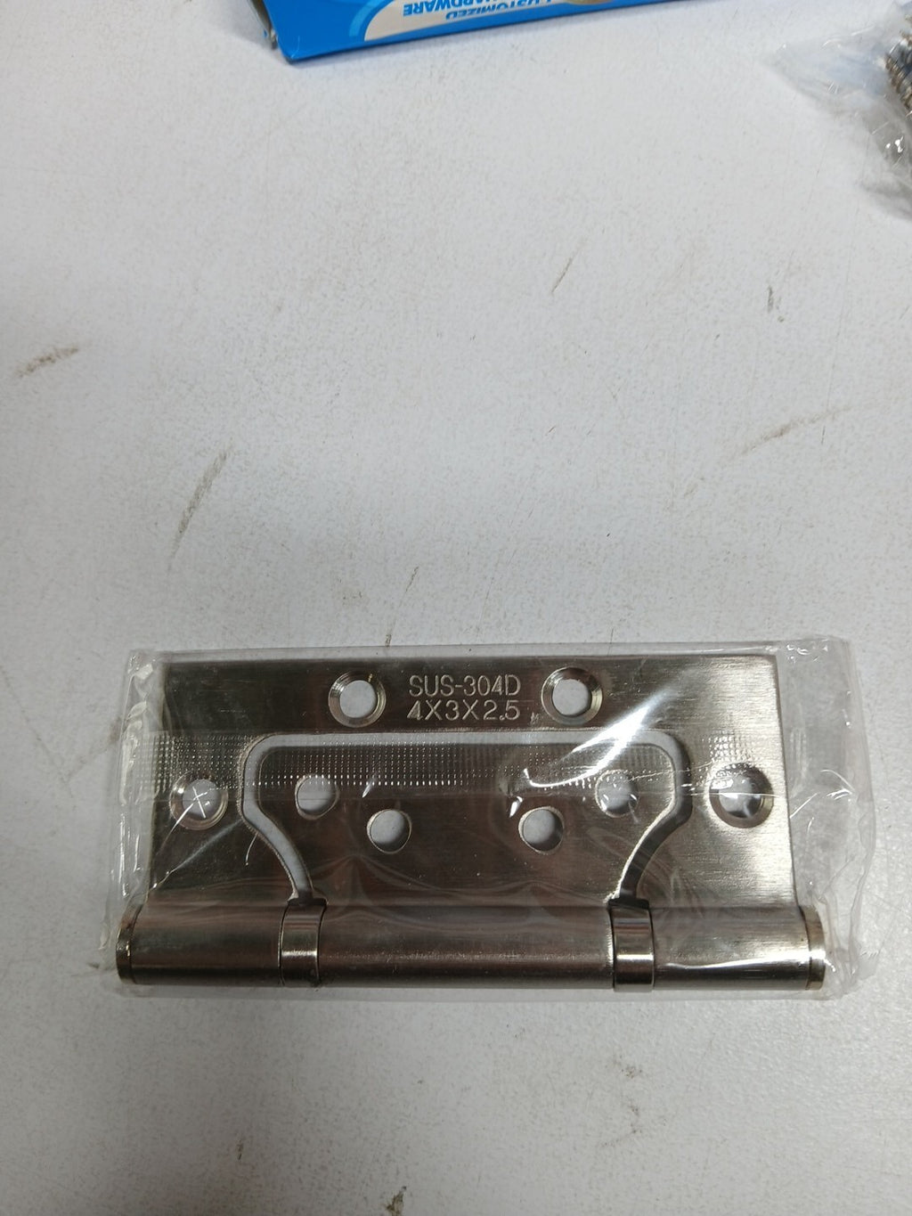 6 Pack Wooden Door Hinge Series SUS-304D 4x3x2.5 Stainless Steel Door Hinges