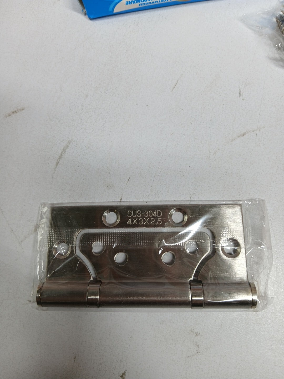 6 Pack Wooden Door Hinge Series SUS-304D 4x3x2.5 Stainless Steel Door Hinges