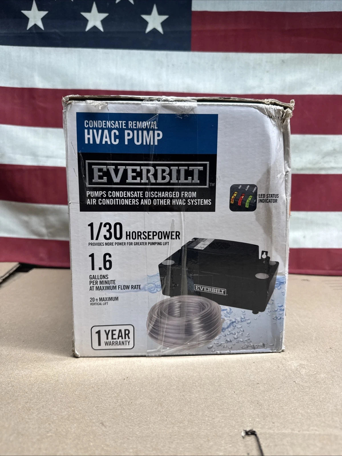 Everbilt 120-Volt Condensate Pump w/ Hose