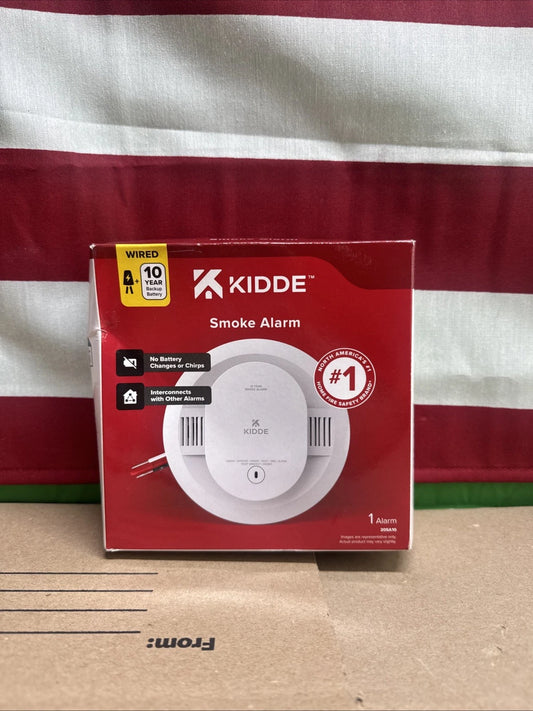Kidde 20SA10 Hardwired Smoke Detector with Photoelectric sensor New Open Box
