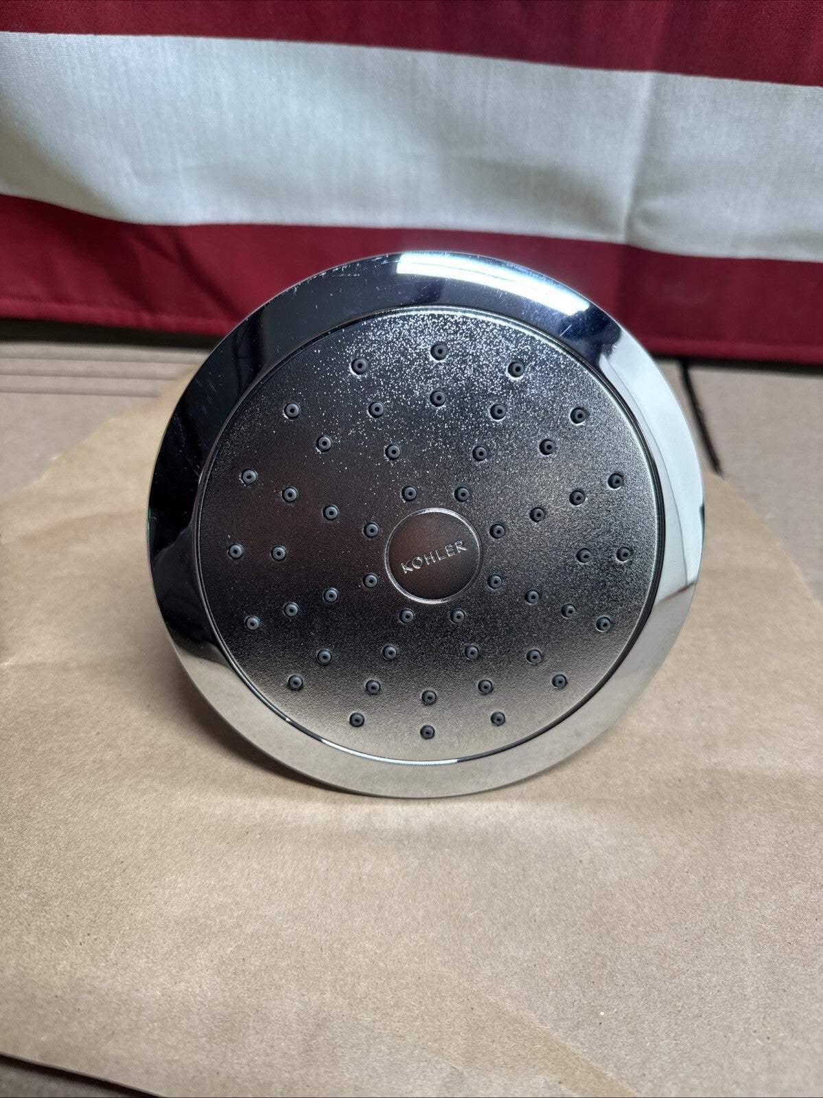 Kohler K-10327-G-CP Forte Single Function Shower Head in Polished Chrome