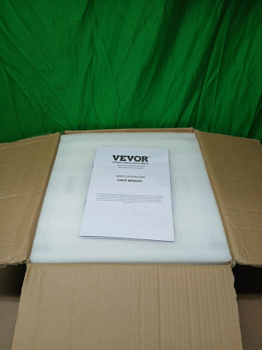VEVOR Exhaust Fan, 110 CFM Ventilation Fan w/Remote Control BT-BPT190BL