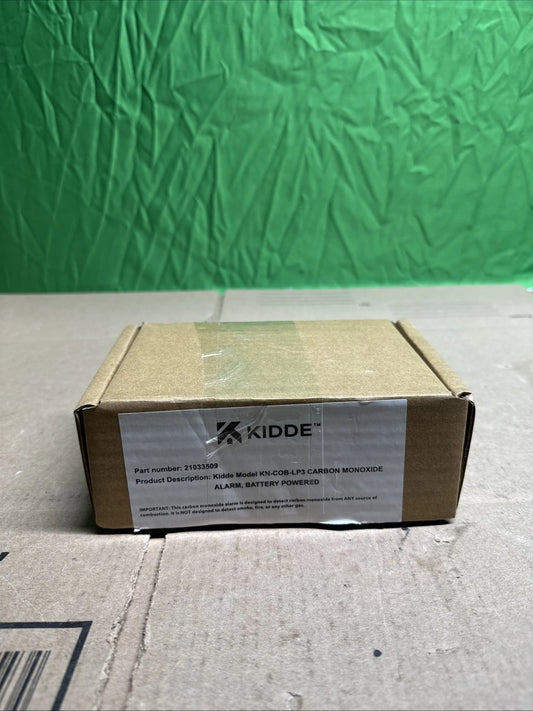 Kidde Carbon Monoxide Detector, Battery Powered Co Alarm With Leds, Test-reset