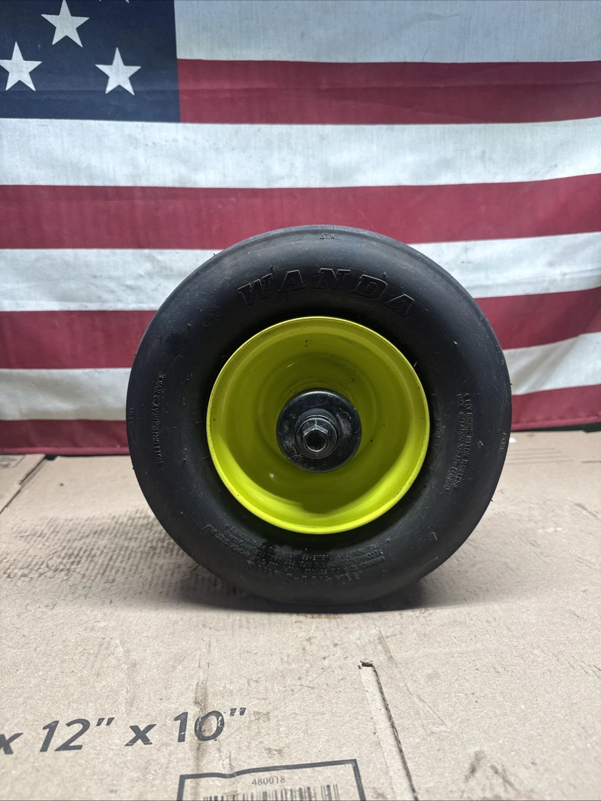 Front Wheel & Tire for Ryobi Z30Li 80v Zero Turn Mower