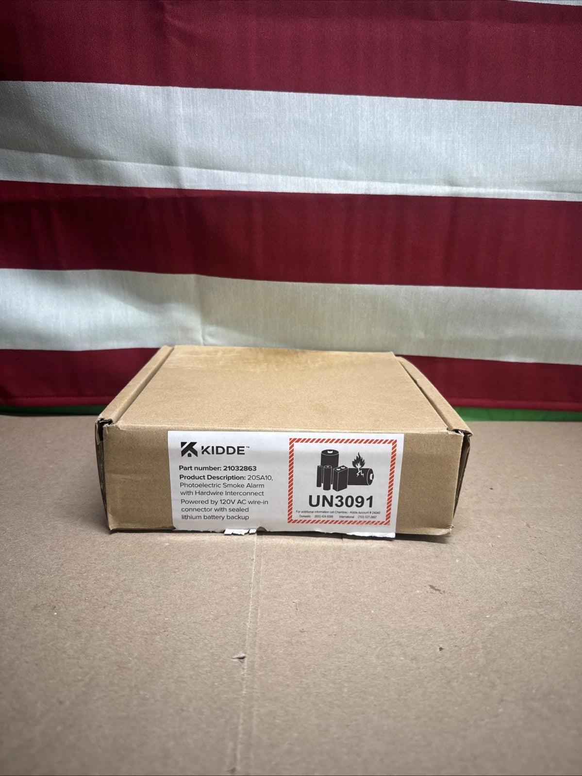 Kidde 20SA10 Hardwired Smoke Detector, 10-Year Battery, Interconnectable