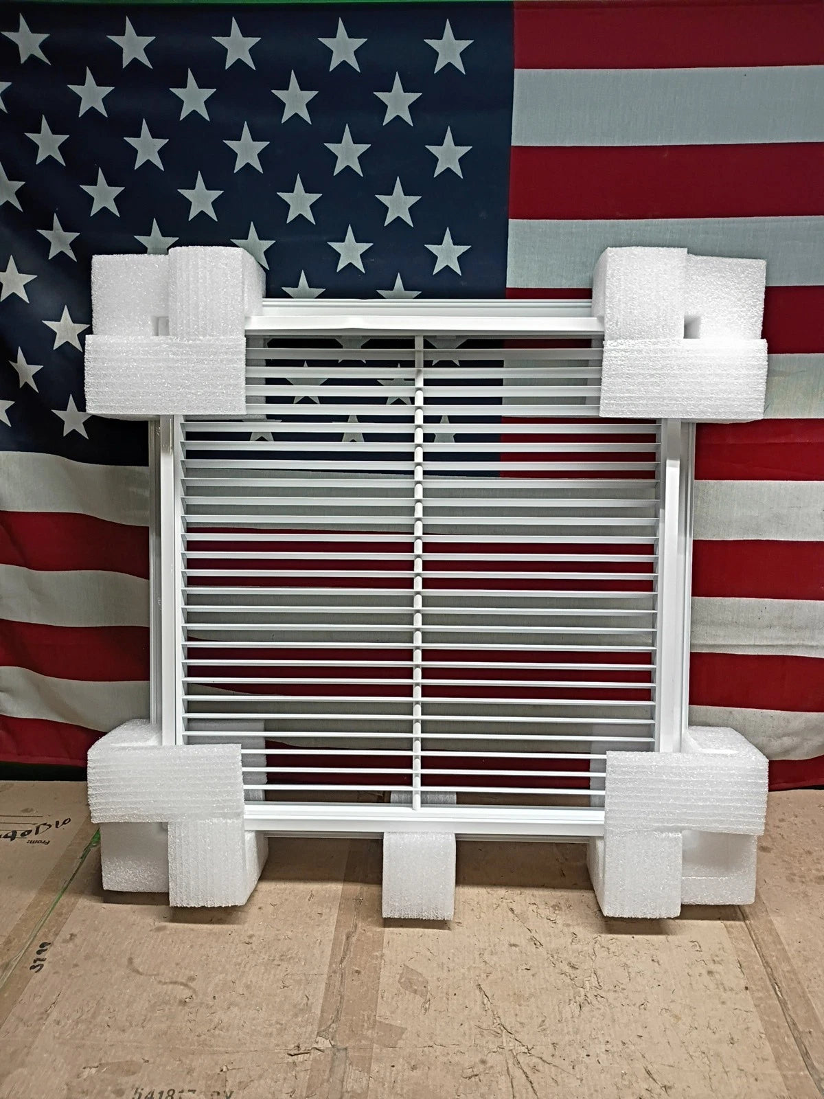 Worth Home Products - 20 Wide x 20 Tall x 3 Deep Luxury AC Return Air Vent Cover