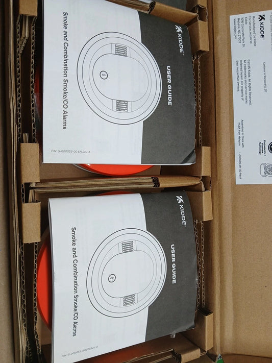 (2-pack) Kidde 20SD10-V Smoke Detector, 10Yr Battery Powered, Voice Alerts. OB