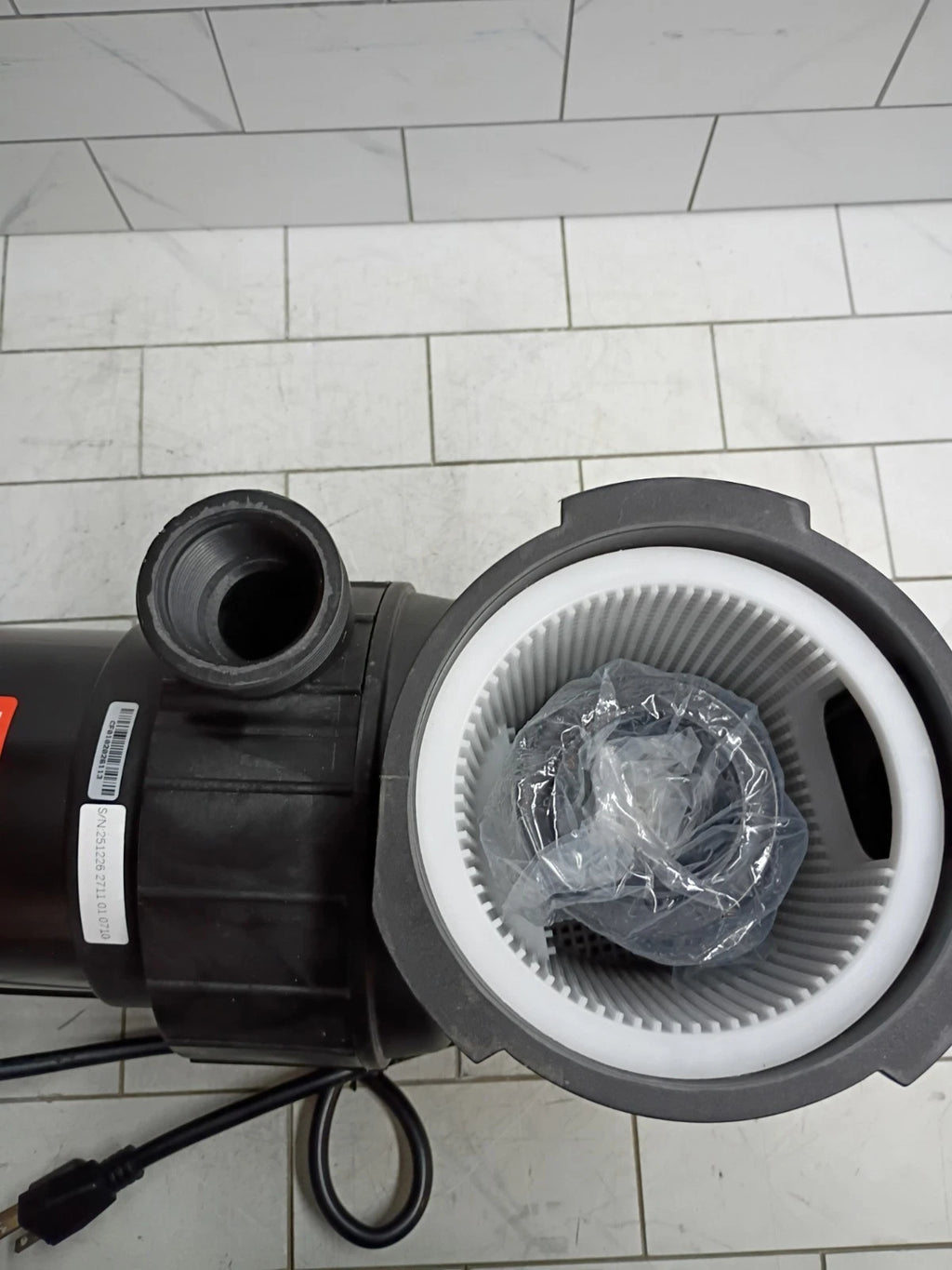 VEVOR Swimming Pool Pump 2.0HP 115V 1500W, Single Speed for Above Ground#HAP1500