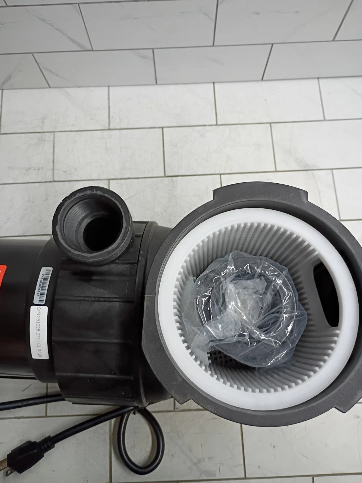 VEVOR Swimming Pool Pump 2.0HP 115V 1500W, Single Speed for Above Ground#HAP1500