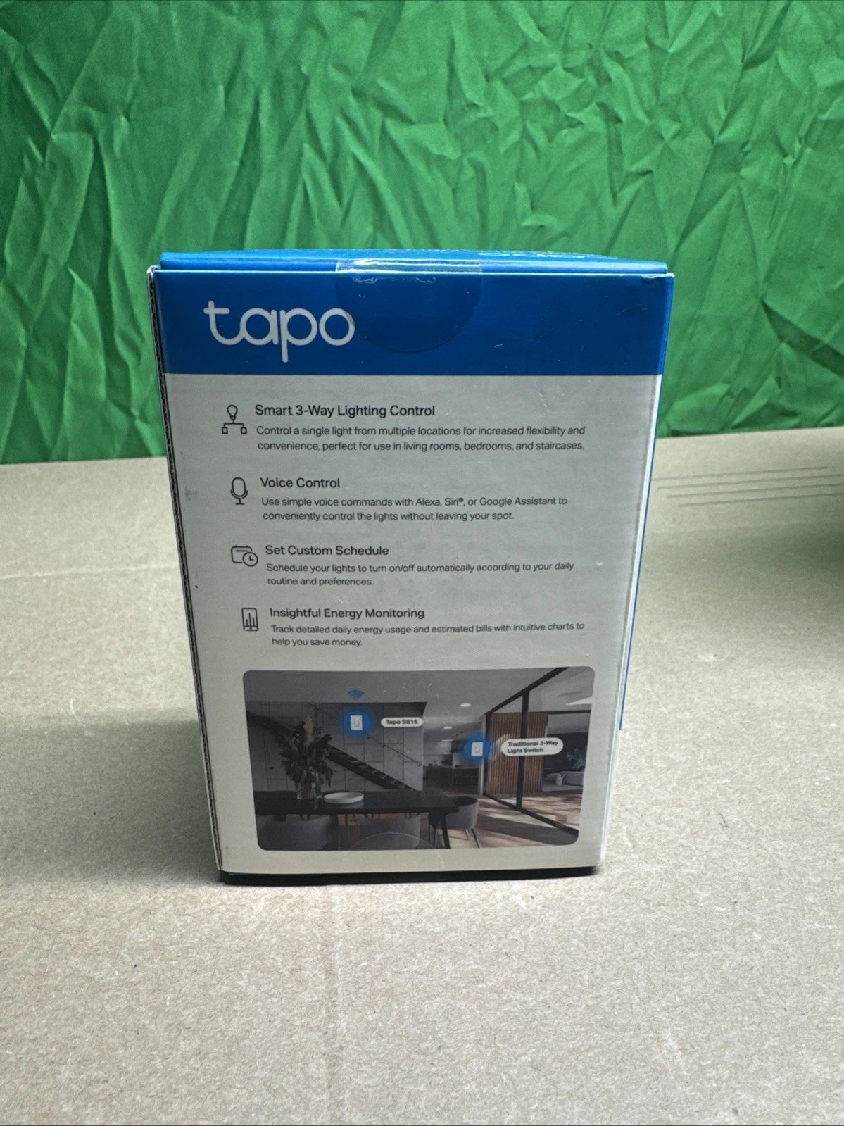 LOT OF2 Tp-link Tapo Smart Switch,Single-pole3way/4-way,Matter Compatible,Energy
