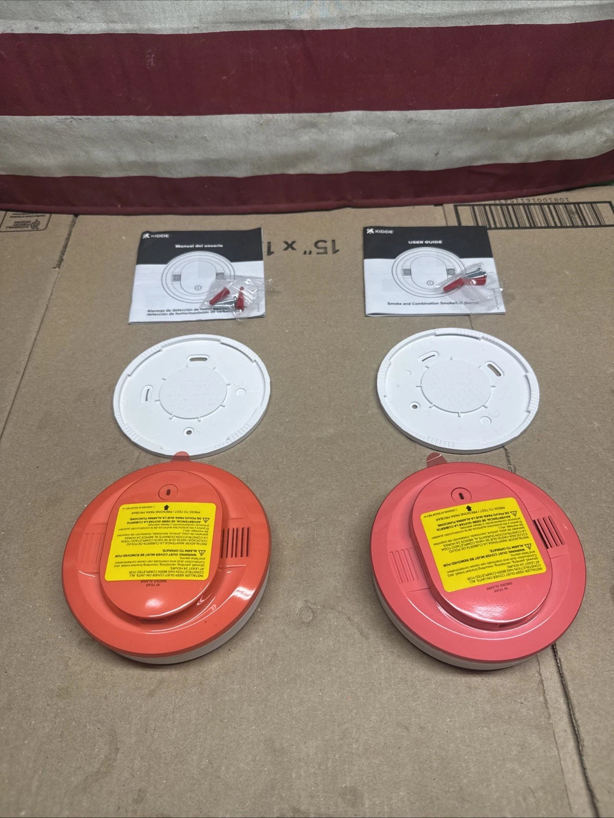 2PK Kidde 20SD10 10-Year Battery PoweredDetect Smoke Alarm w/PhotoelectricSensor