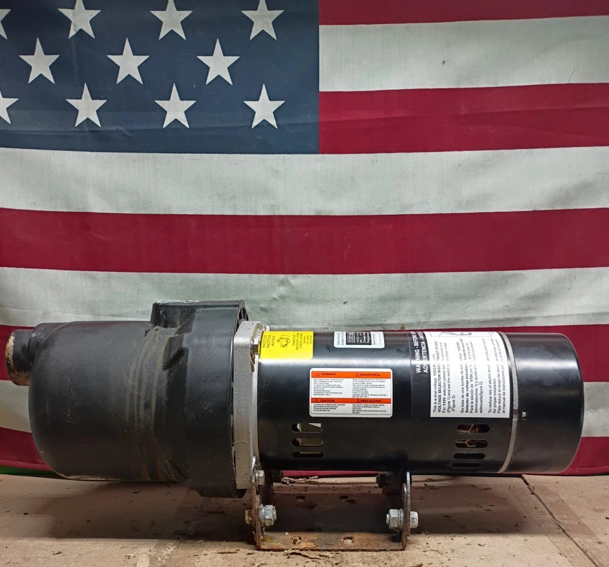 HDSWJ7P Everbilt Shallow Well Jet Pump Plastic 3/4HP For Parts READ