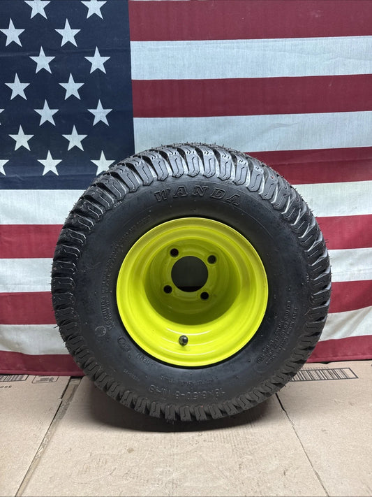 Rear Wheel And Tire For Ryobi Z54Li 80V Zero Turn Lawn Mower