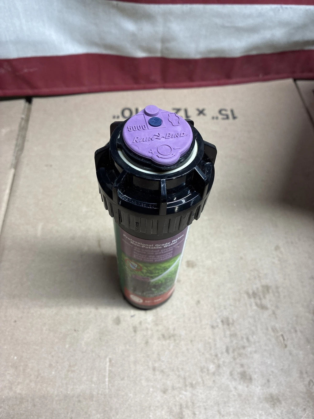 19-PK Purple Top Water Simple Adjust Gear Drive Rotor Adjustable 40-360 degree