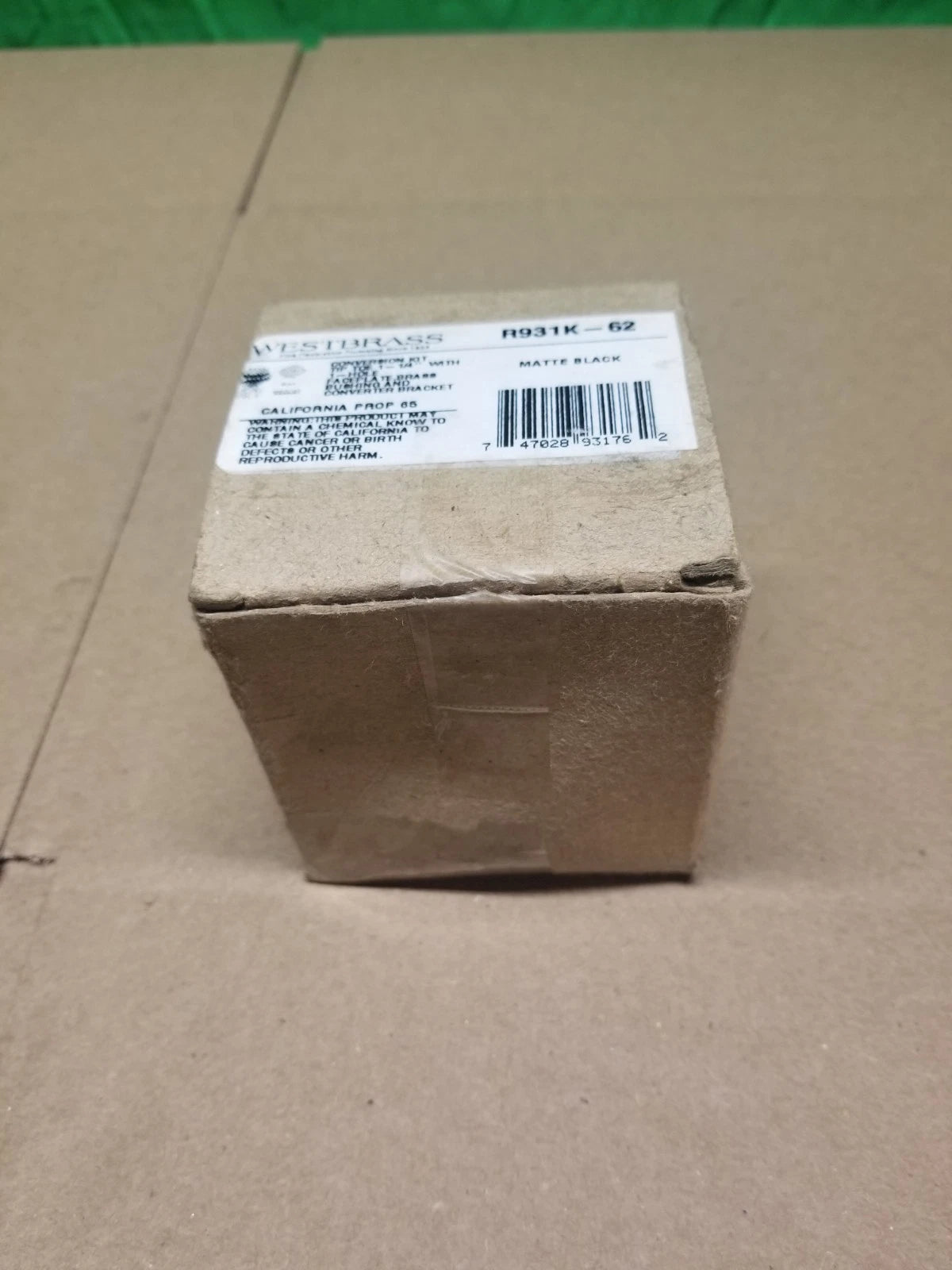 Westbrass Tub Drain Kit Matte Black R931K 1-1/2"
