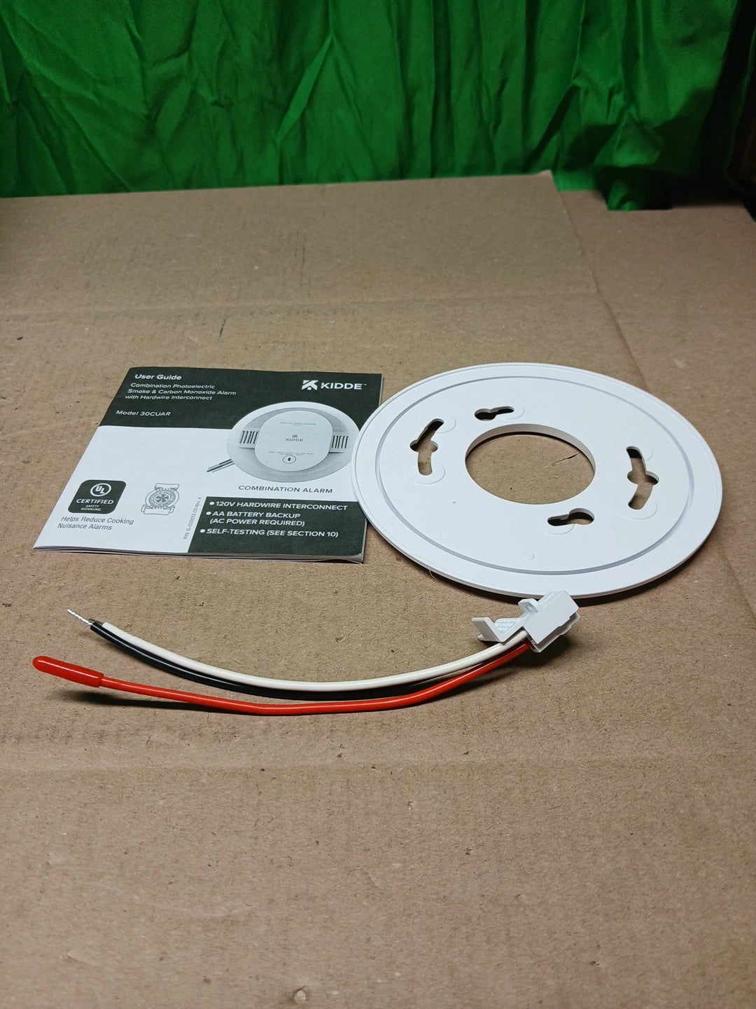 Kidde Smoke & CO Detector, AA Battery, LED, JULY 2024 (900-CUDR)