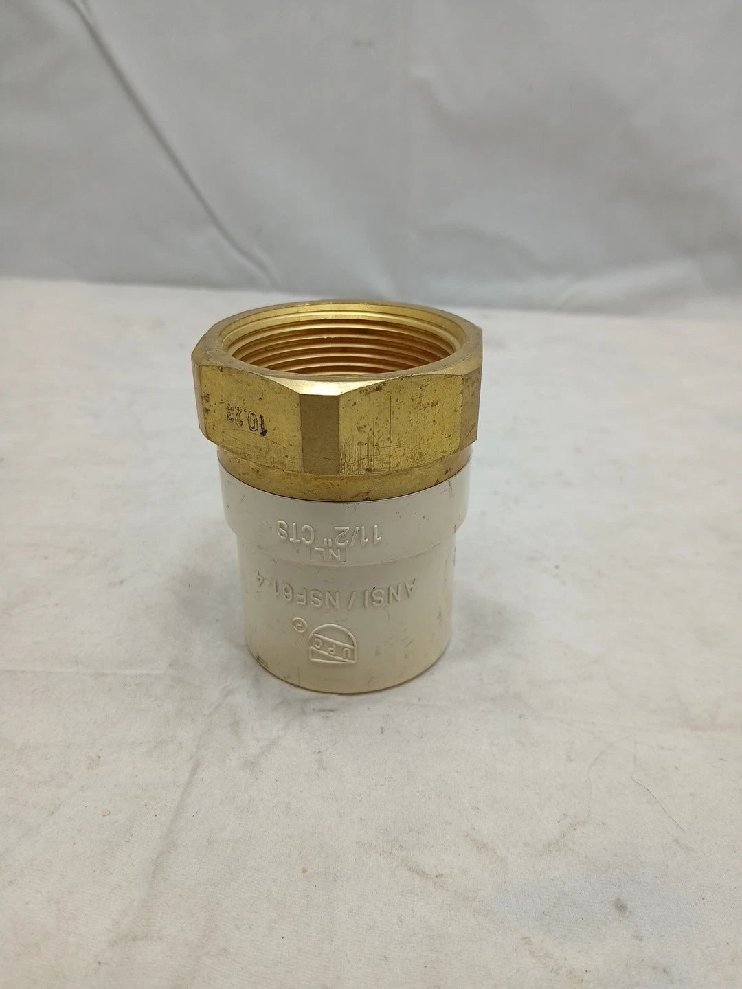 1-1/2"in Lead Free Brass Female x CPVC Adapter Transition Pipe Fitting NEW OB