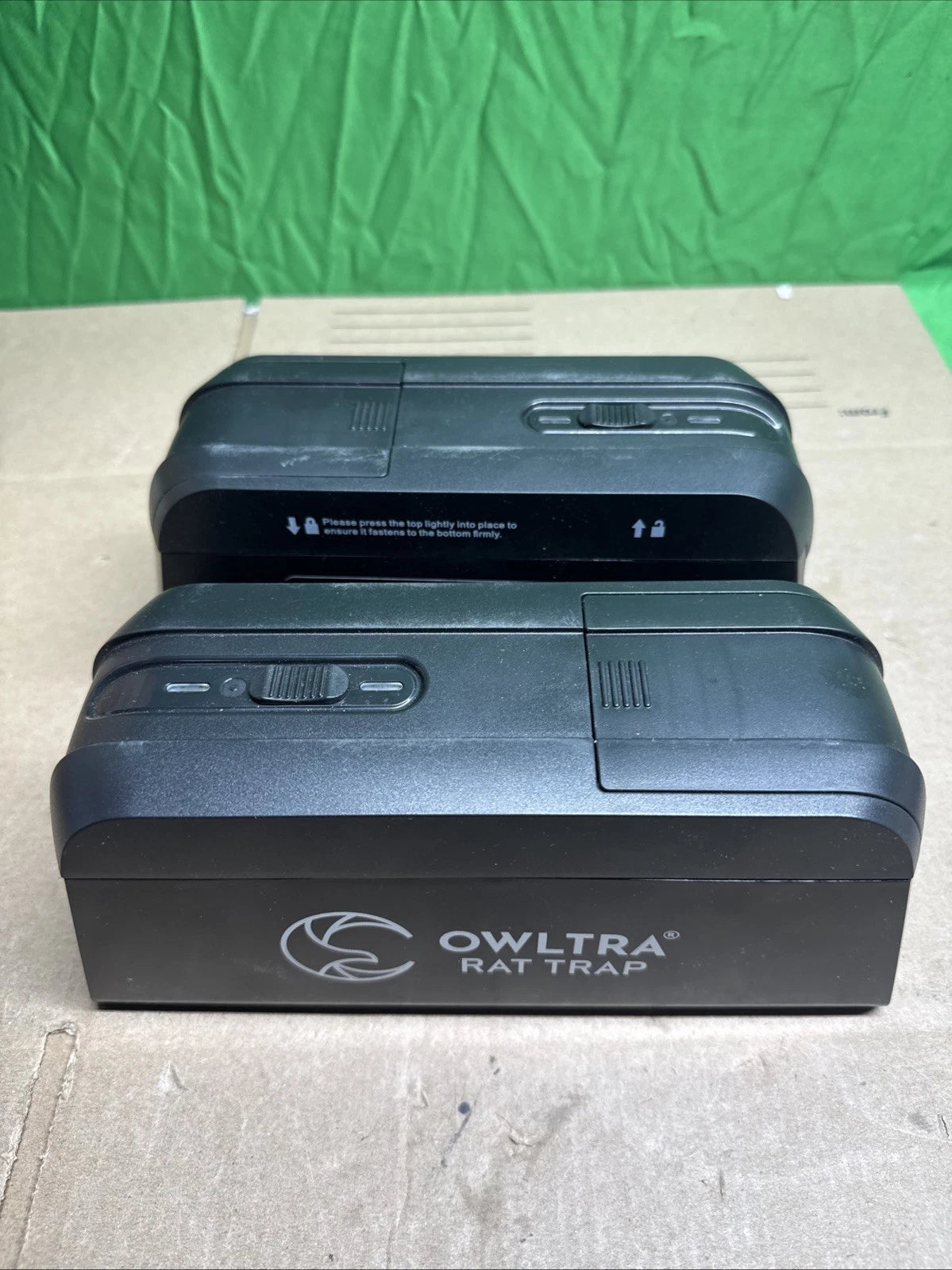 Reliable Electric Rat Trap 2PCS, Quick Elimination